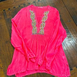 🌺 JOHNNY WAS TOP 🌸